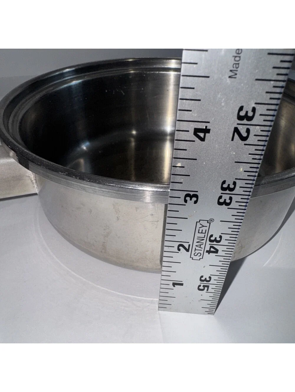 Saladmaster 3 Pc Double Boiler Tri-Clad Vintage 18-8 Stainless Steel Vapo Lid